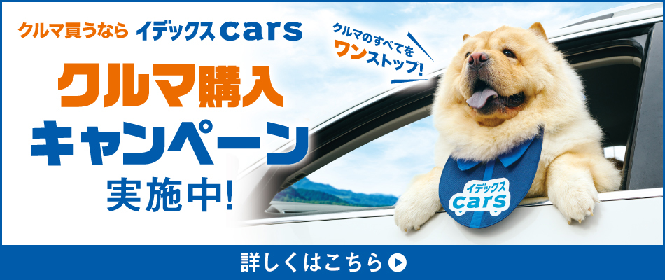 イデックスCars デビューキャンペーン実施中